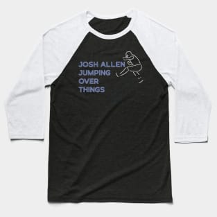 Josh Allen Neon Hurdle Baseball T-Shirt